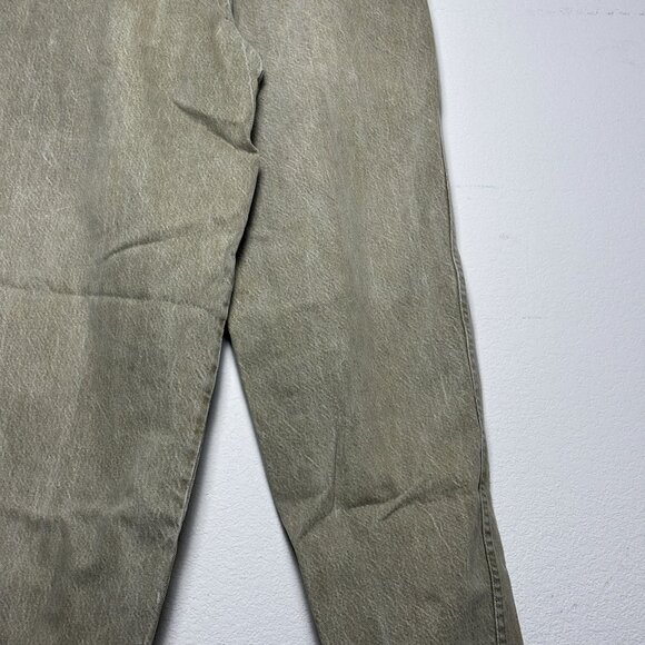 VTG 90s Blues Ally Straight Fit Denim Jean Pant Men 34x32 Beige Streetwear Brown - Picture 12 of 12